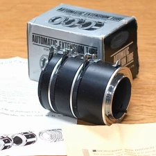 Prinz Extension Tube Set for Nikon F: 15mm, 25mm, 35mm