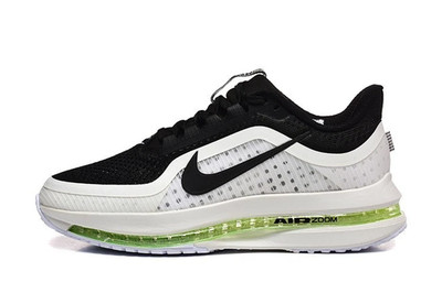New Nike AIR Zoom Pegasus Premium Black White Green Men's Comfortable