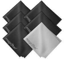 Magicfiber Microfiber Cleaning Cloth, 6 Pack - Premium Cloth for Glasses, Lens..