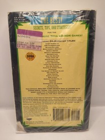 Vintage 1993 Sega CD Official Game Secrets Prima Games Sonic Softcover Book