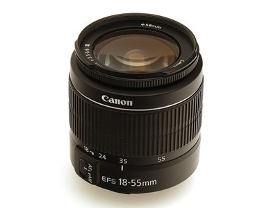 Canon Zoom Objektiv EF-S 3.5-5.6 / 18-55 mm III für Canon EF-S Bajonett APS-C