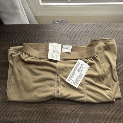 Milliken Cold Weather Bottom Tan S Regular Unisex Base Layer Pants