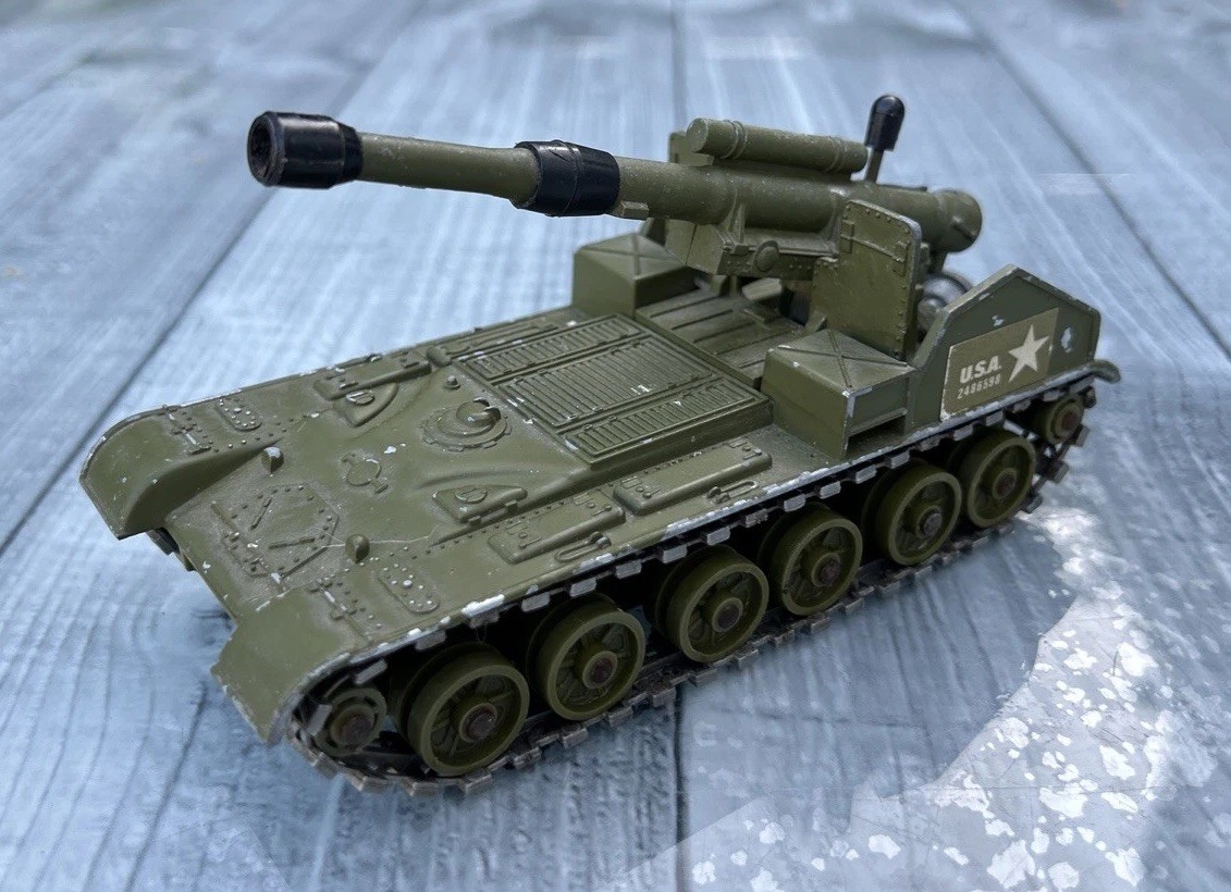 Dinky 654, 155mm Mobile Gun - Free Price Guide & Review
