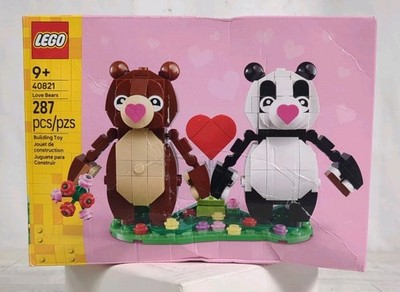 LEGO 40821: Seasonal Valentine *Love Bears*. New/ Sealed - Damaged