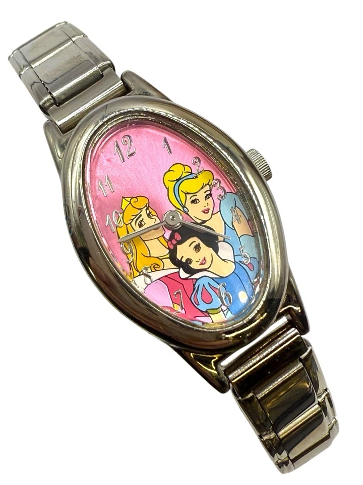 Disney SII Seiko Princesas Aurora Cenicienta Reloj Nieve Dije Banda  Foto 3 de 4