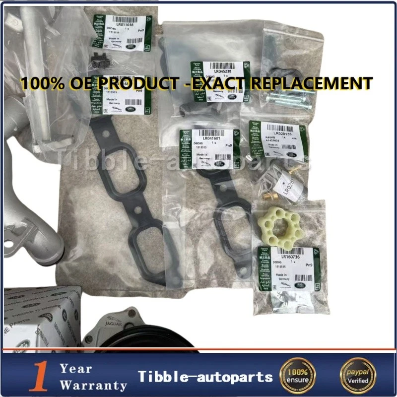 For Jaguar Land Rover V2 5.0 V8 Supercharged Engine Cooling System Upgrade Kit Foto 2 de 4