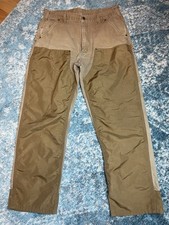 Vintage Carhartt Pants Mens 36x32 Brown WU256 Brush Hunting Double Knee USA