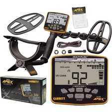 Metal Detector with 6x11 DD Waterproof Coil 20kHz Frequency