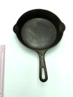 Vintage Cast Iron Griswold Skillet #5 724 ERIE PA Small Block Logo Dbl Spout