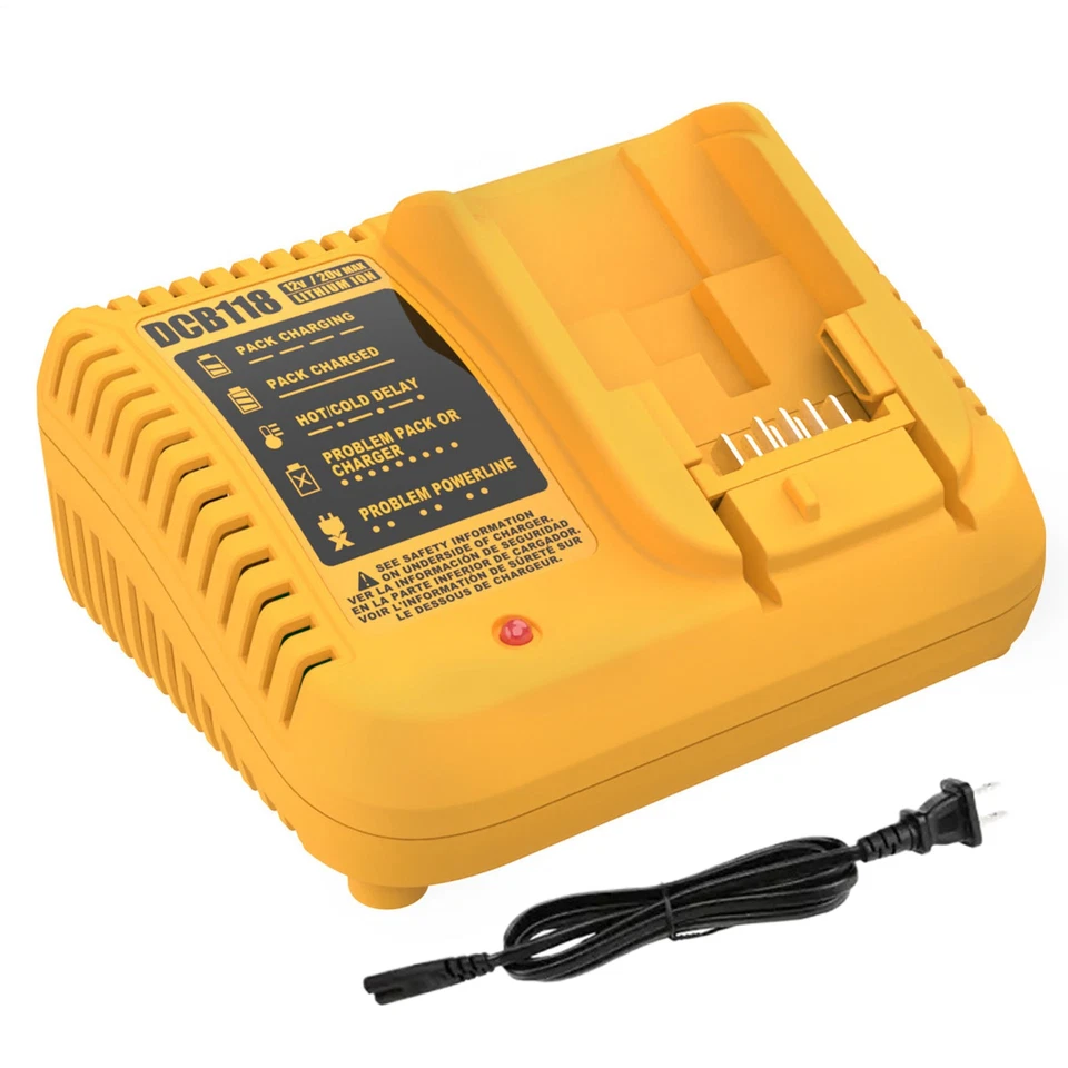New Dewalt DCB118 12V-20V 20 Volt Max Fast Charger Lithium Battery Charging (US) - Image 3 of 4