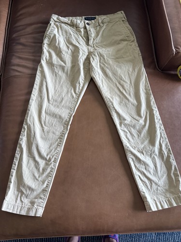 American Eagle Outfitters Next Level Flex Khaki Chino Pants Mens 28x28 Slim Fit