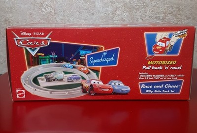 Disney Pixar Cars Race and Chase Willys Butte Track Set New In Box