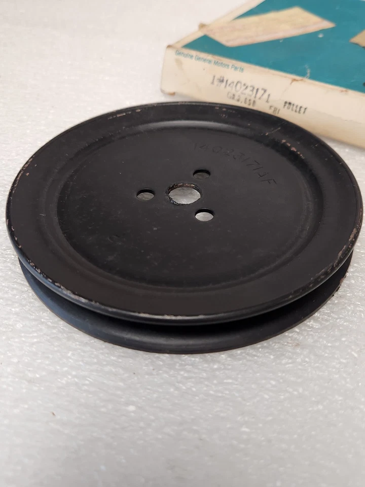 Nuevo de Lote Antiguo OEM GM 1980 1981 1982 Chevrolet C3 Corvette Bomba Smog Polea 14023171 AF Foto 4 de 4