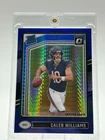 2024 Panini Donruss Optic - Rated Rookie Caleb Williams #201 Blue Hyper Prizm RC