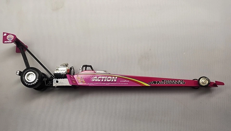 Shirley Muldowney NHRA/Winston 1997 Dragster Action Platinum Series 1:24 Diecast Foto 2 de 4