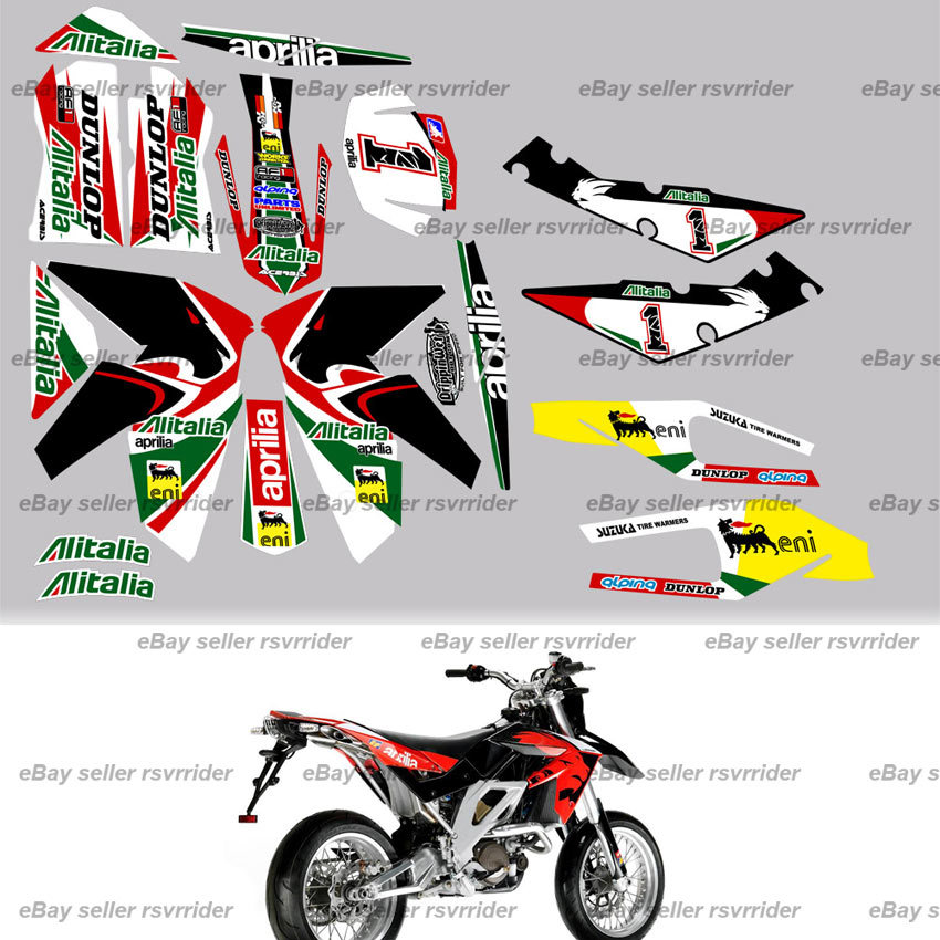 Aprilia Rally Decals Alitalia race decal sticker kit for aprilia sxv rxv motorcycle | eBay