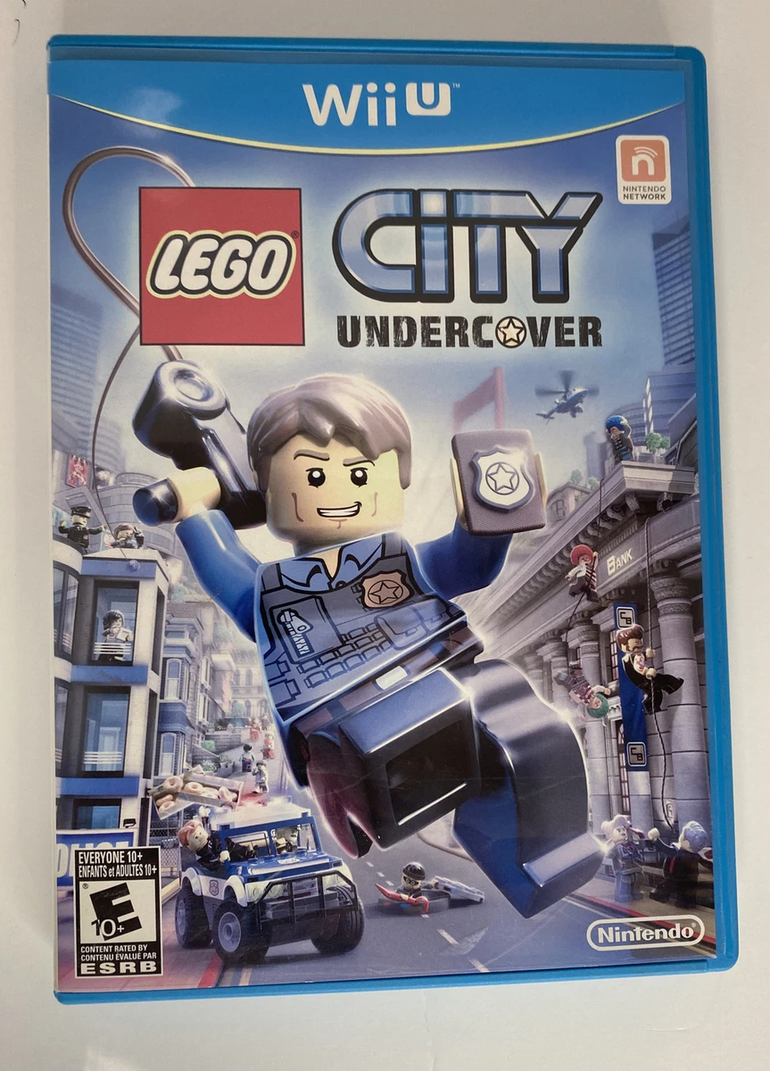 LEGO City Undercover Nintendo Wii U 2013 Disc and Case Included Works Great