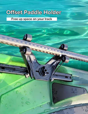 Kayak Paddle Holder, Kayak Accessories for Fishing, Dual Head Kayak Track Mount | eBay Kayak Paddle Holder, Kayak Accessories for Fishing, Dual Head Kayak Track Mount | eBay