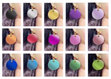 Dreamz SHINY ROUND MOD METALLIC DISC EARRINGS Jewelry for 11.5" doll 15 COLORS 