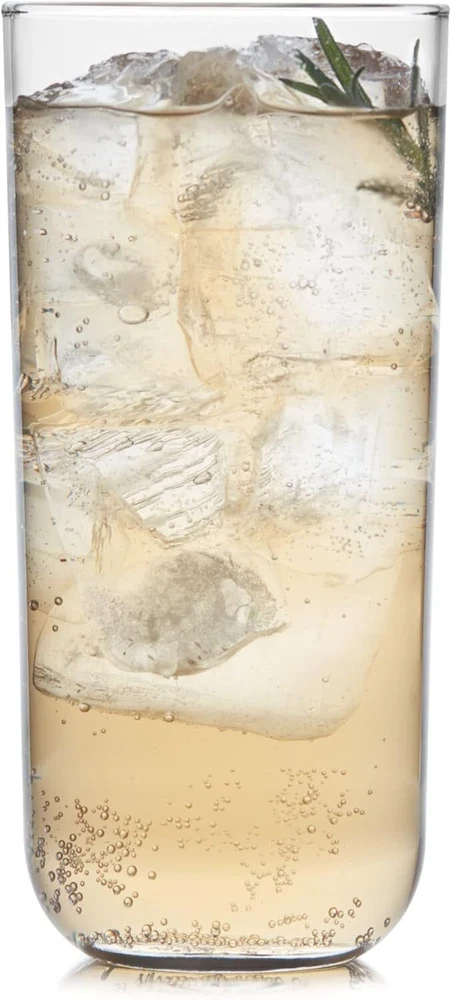 Durable Lead-Free Tall Tumbler Glass Set with Heavy Base