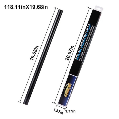 35% VLT 300CM Uncut Roll Window Tint Film 20" x 10ft Feet Car Home Office Glass - Picture 13 of 13