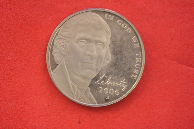 ESTATE FIND 2006 - S PROOF JEFFERSON NICKEL!!  #K52555