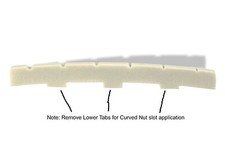 Nut Curve/Flat 1 11/16 43mm Composite White S/T 7.5r 109301WH