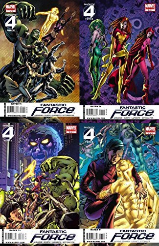 Fantastic Force #1-4 (2009) Marvel Comics-4 Comics