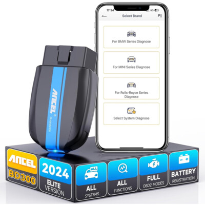  ANCEL BD300 Profi KFZ BT OBD2 Diagnosegerät ALLE SYSTEM ABS EPB für VW für BMW