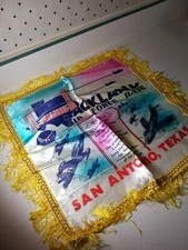 Vintage 1953 SABER JETS  Pillowcase For Lackland Air Force Base COLD WAR