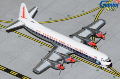 Gemini Lockheed L-188A Electra Eastern ''Golden Falcon Prop-Jet'' N5507 1:400 Mode