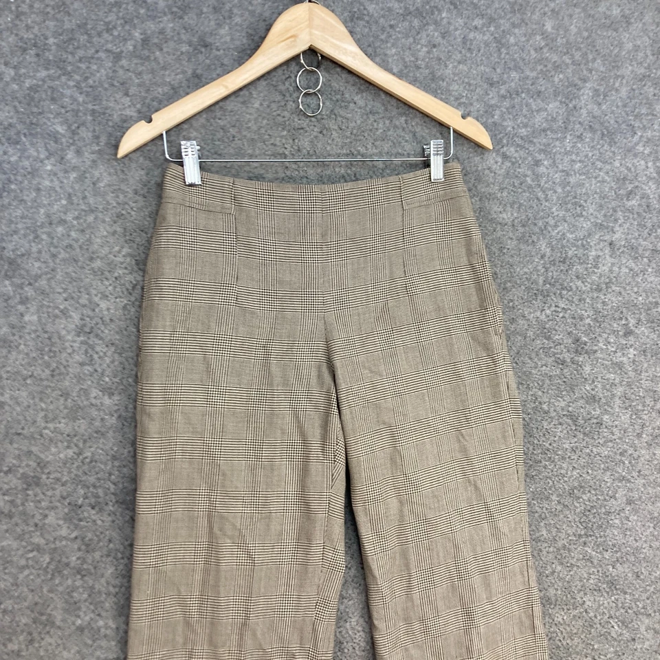 Pantalones para mujer APC Rue Madam Paris 36 lino recto cremallera comercial 33324 Foto 2 de 4