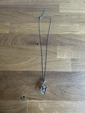 Arielle die Meerjungfrau Kette Damen mit Perle Silber Gold Halskette