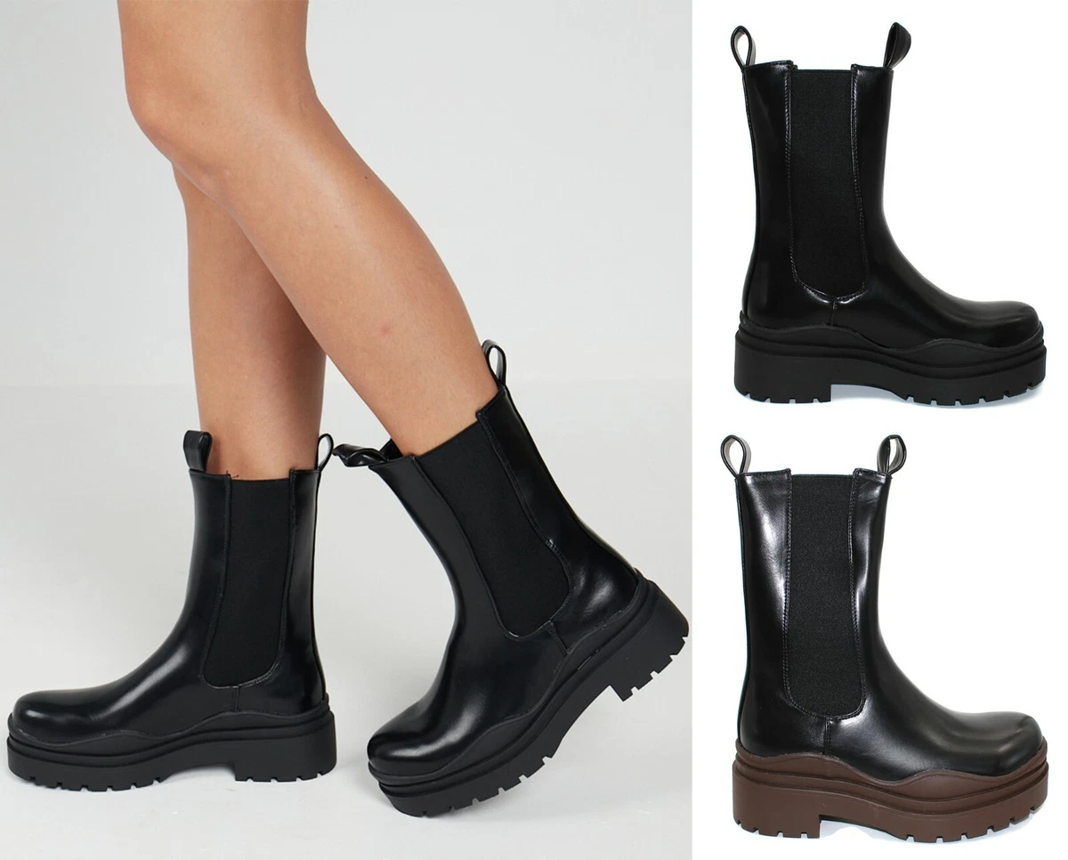 Platform sole boots clearance