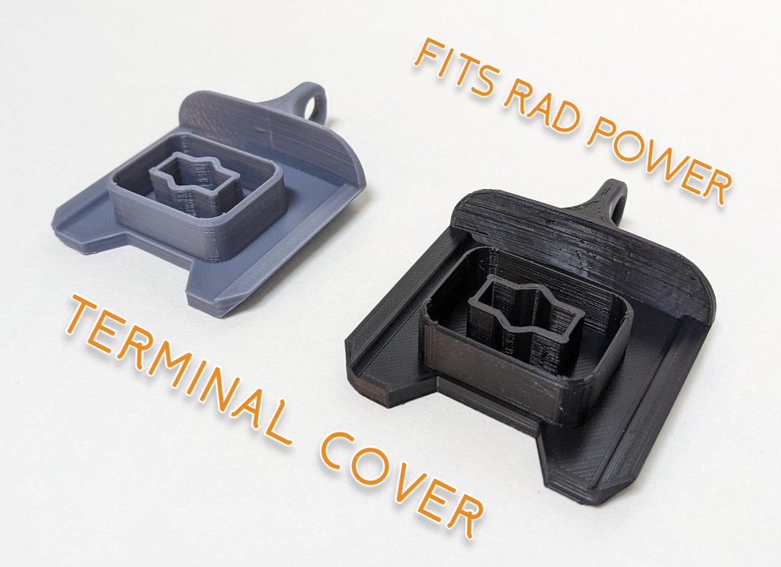 E-Bike Battery Terminal Cover Cap Fits Rad Power Bikes