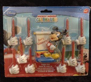  Wilton Disney Mickey Mouse ClubHouse Cake Topper 11 Piece Set