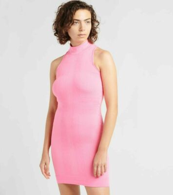 nike air seamless dress pink