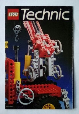 Lego 1989 Technic Promotional Catalogue Flyer Booklet 107178