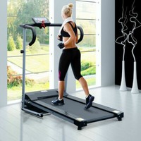 Homcom Motorised Electric Treadmill Running Machine