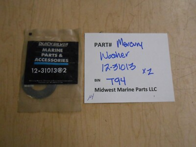 #ad 12 31013 Mercury washer 2 NOS T94 $13.99