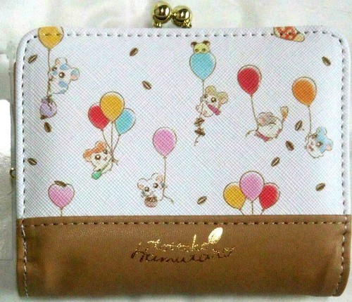 Tottoko Hamtaro Mini Wallet Hamster Hamtaro X Its Demo Balloon Pattern Coin Case Ebay
