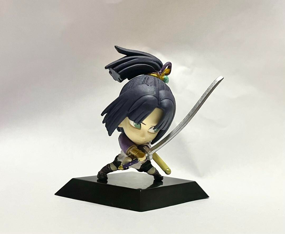 Japanese anime Samurai Warriors 3 Mini figure Ranmaru Mori