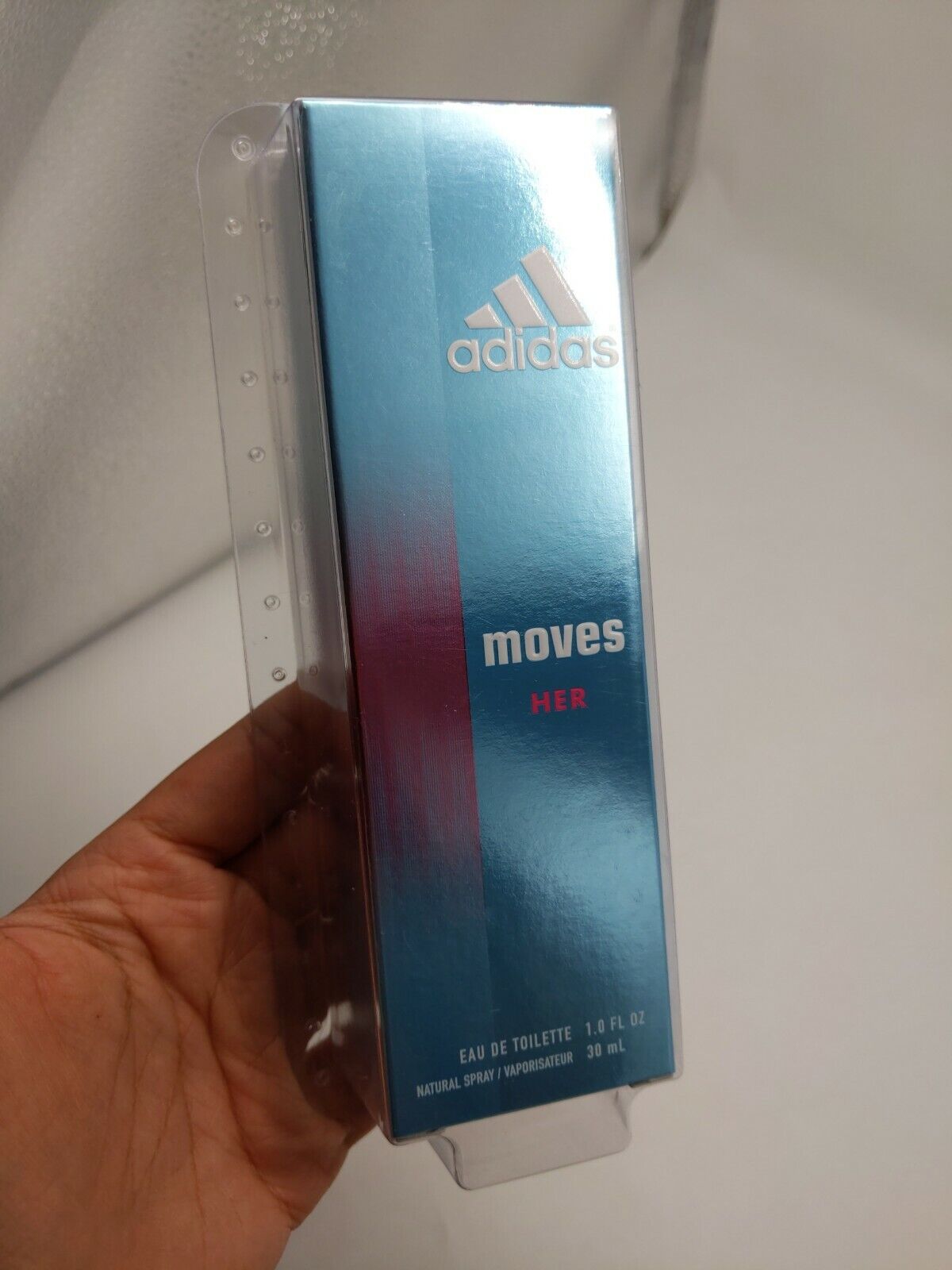 Adidas Moves Her Eau de Toilette 1 oz 30 ml Natural Spray Brand New