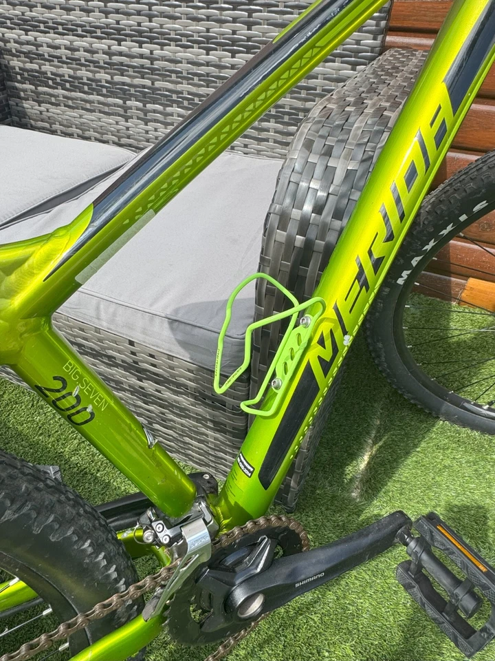 Merida Big Seven 200 Mountain Bike in Green - size S + Kryptonite Lock - Image 2 of 4