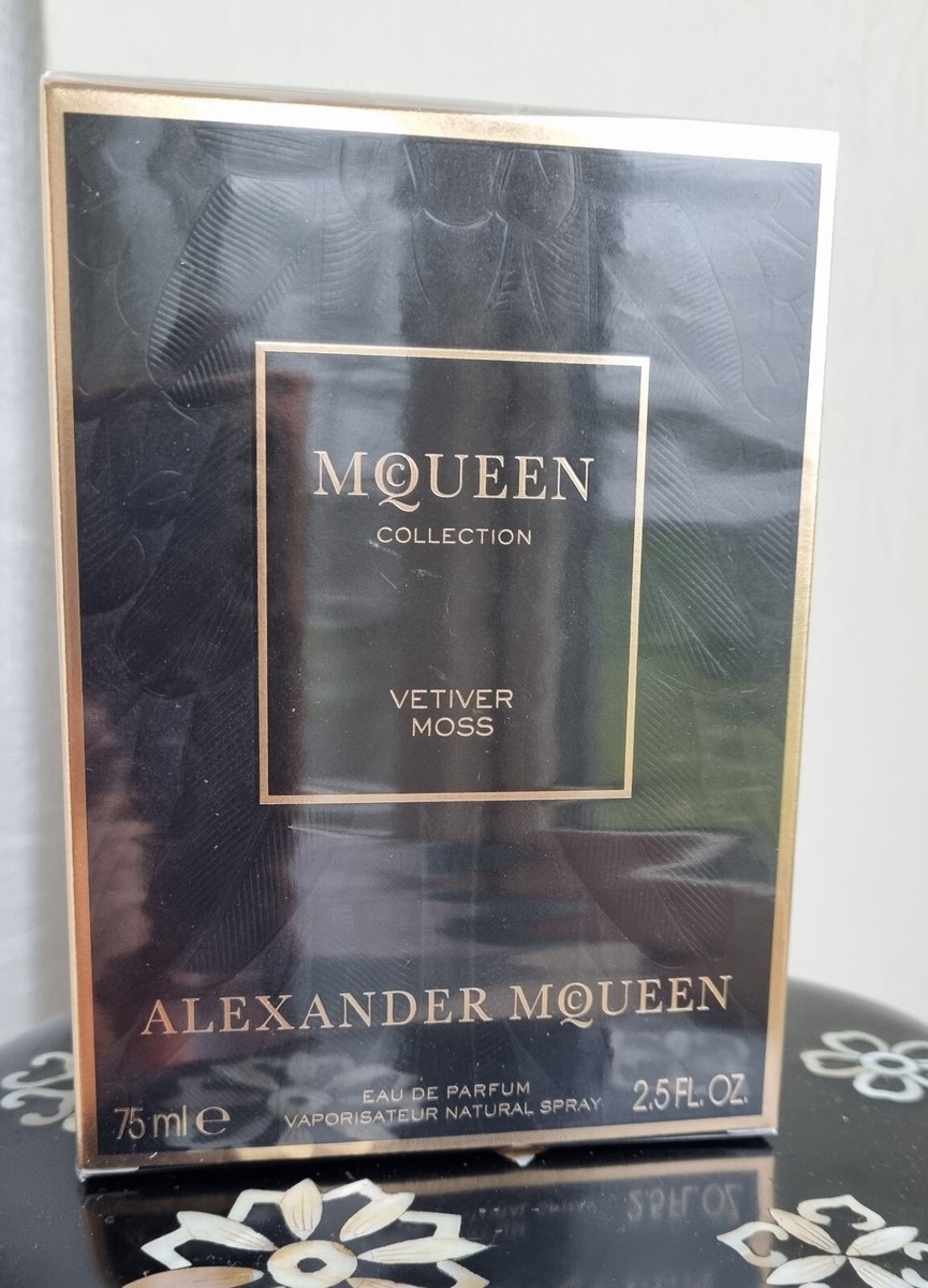 Rare find! McQueen Vetiver Moss perfume EDP New, sealed