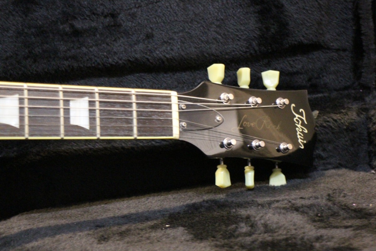 ギター TOKAI Love Rock Model Tokai ALS-62F LD/R Love Rock in Lemon Drop with AAAA Flame Top