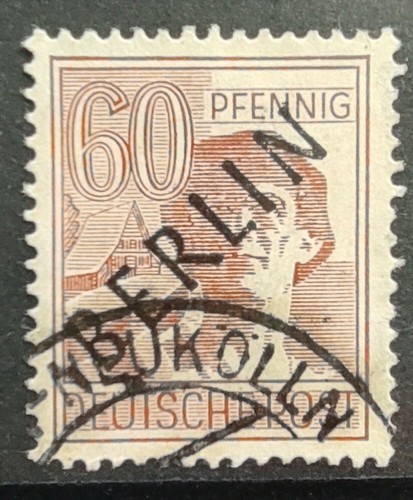 Berlin Mi.Nr. 14 Plattenfehler VIII gestempelt 1948
