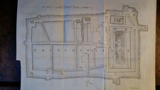 1763 ANTIQUE PLAN OF TRITCHINAPOLY FORT - CARNATIC WARS INDIA - THOMAS KITCHIN