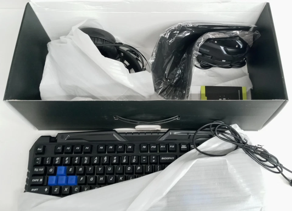 Snakebyte Keyboard And Mouse Combo With Mouse Pad, Gaming Headset Wire - Image 4 of 4