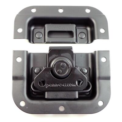 Black Penn Butterfly Verschluss schwarz Black Case Verschluss Case Latch Black